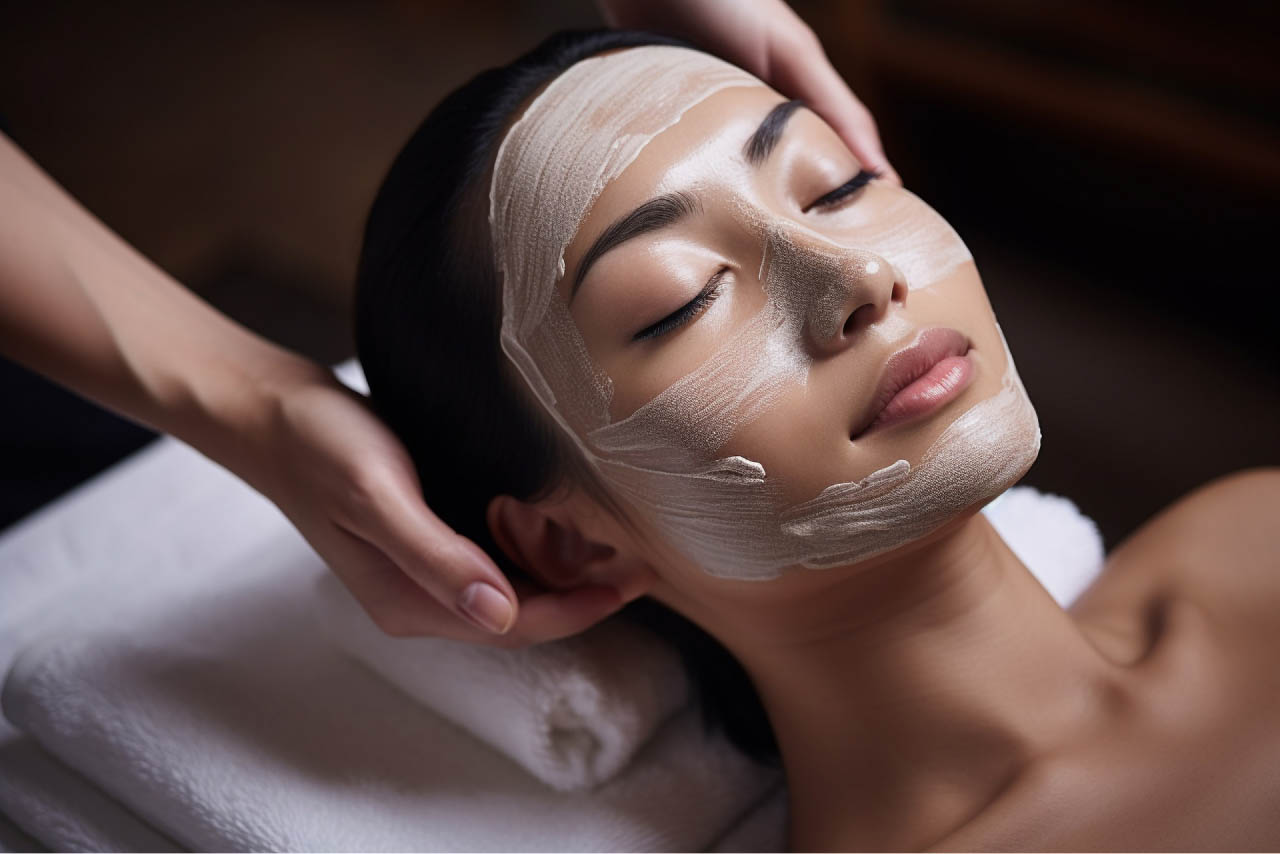 Facial services at Pro. LV Nails Brampton